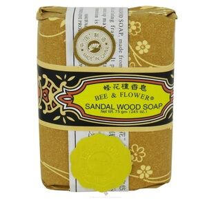 Bee & Flower Soap Bar Sandalwd